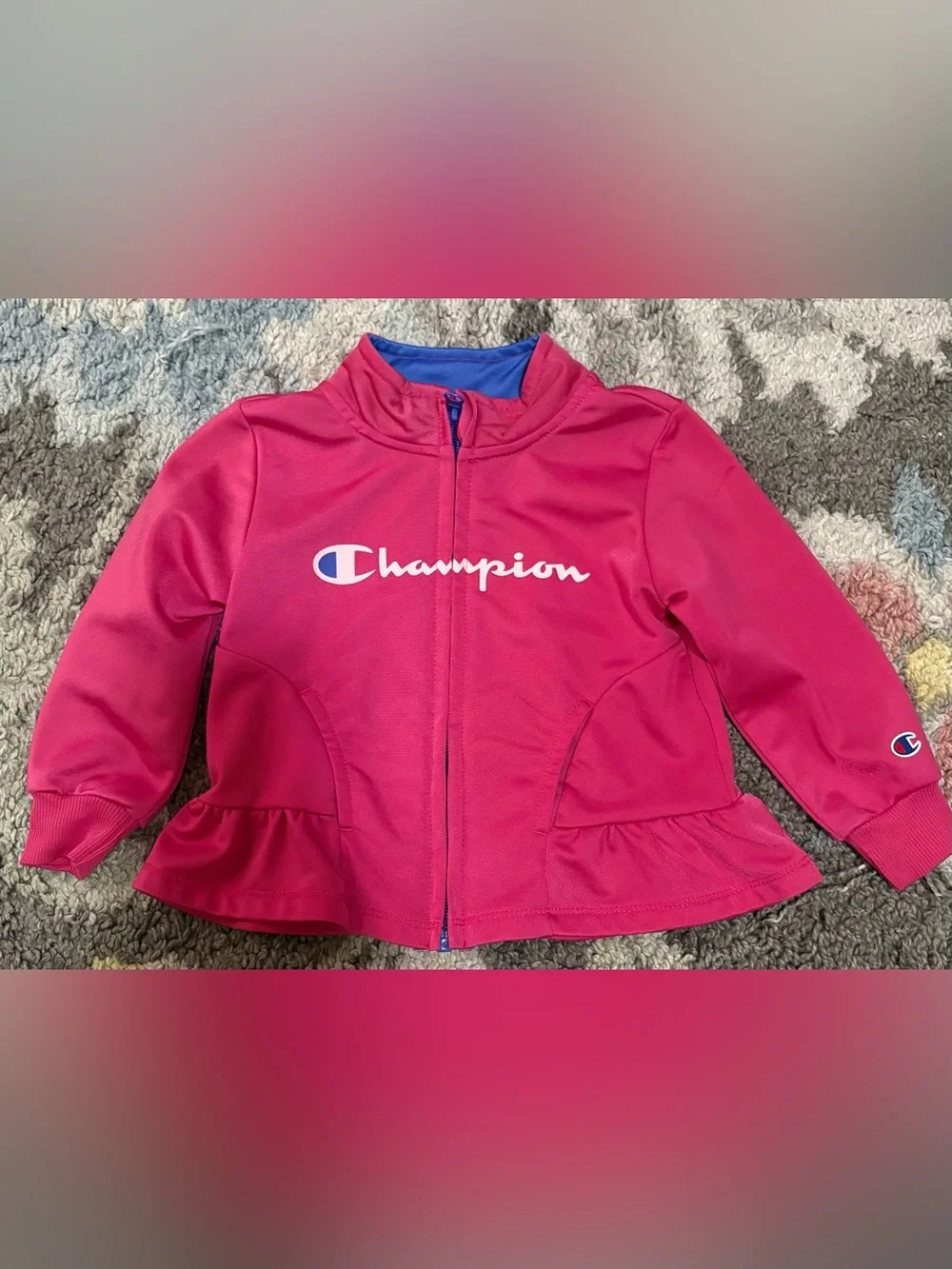 Champion Girls' Pink Active Track Set